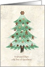 Christmas Grandfather - Gingerbread Cookies Tree card