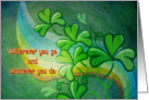 St. Patrick’s Day - Traditional Irish Blessing to Anyone card