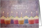 Birthday - Cousin - Sweet Treat Cupcakes card