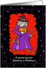 Warlock - Halloween - Daughter - Customizable card