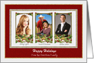 Christmas - Fancy Triple Frame Photo Card