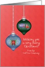 Business - Dairy - Milk Truck Ornaments card