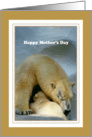 Mother’s Day - Polar Bear Mom + Child card