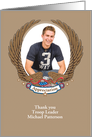 Thank you - Troop Leader - Customizable Photo card