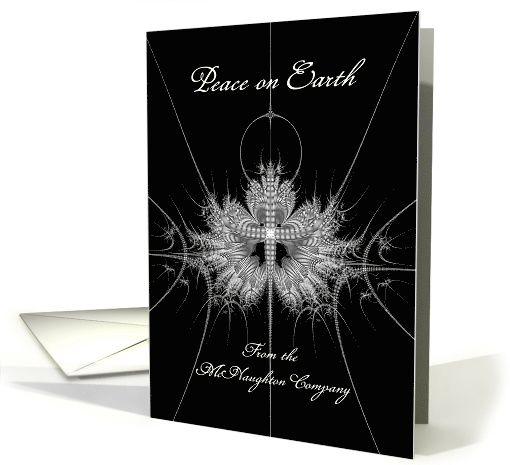Christmas - Exquisite Cross Fractal card (292297)