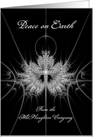 Christmas - Exquisite Cross Fractal card