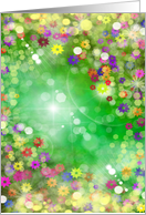 Easter - Springtime Digital Pattern and Colors card