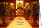 Walk me down the Aisle card