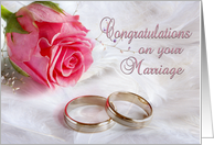 Congratulations Marriage Wedding card