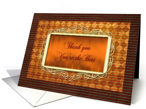 Thank You being in my Wedding card (598059)