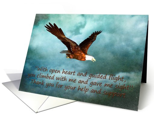 Thank You Help Support Project Eagle Scout card (599595)