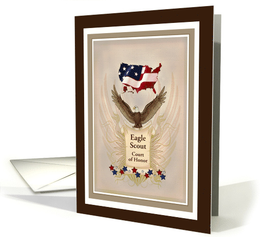Eagle Scout Achievement - Court of Honor Invitation card (599695)