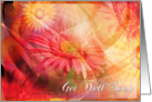 Get Well Soon Floral Multi Color card