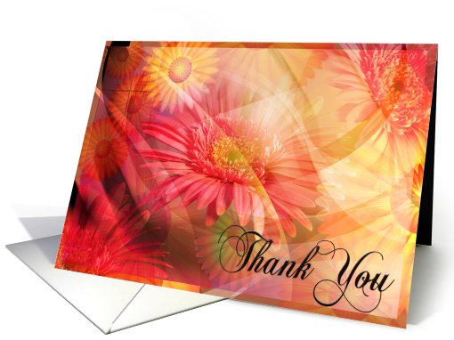 Thank You Being in my Wedding Floral Multi Color card (599860)