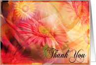 Thank You Being in my Wedding Floral Multi Color card