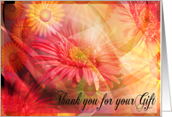 Thank You Gift Wedding Floral Multi Color card