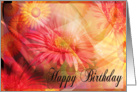 Happy Birthday Friend Floral Multi Color card