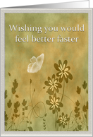 Get Well Feel Better Faster card