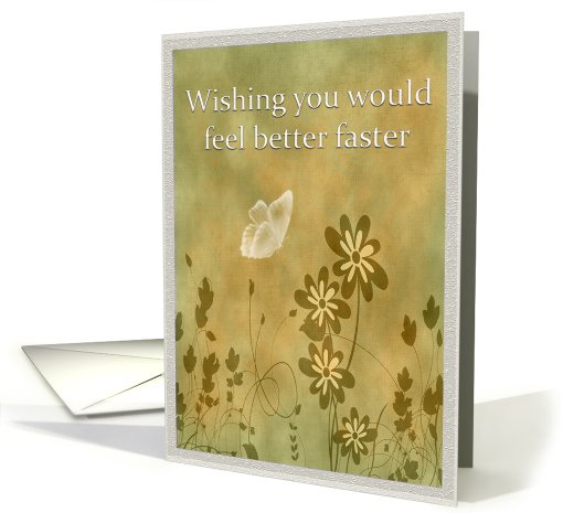 Get Better Feel Better Faster card (600271)