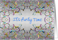It’s Party Time - Multi Purpose Customizable Invitation card