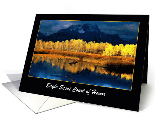 Invitation - Eagle Scout - Court of Honor card (630366)