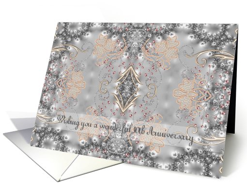 10th Wedding Anniversary 10th, Victorian Style card (648676)