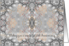 25th Wedding Anniversary, Victorian Style card