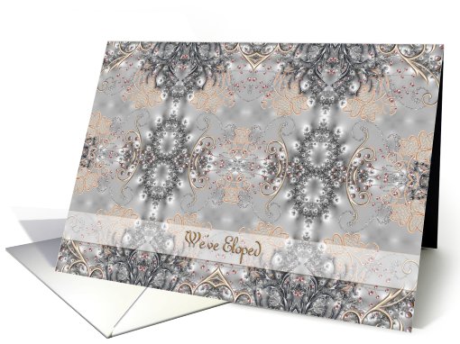 Elopement Announcement, Victorian Style card (648712)