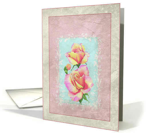 Note card Roses Framed card (659122)