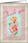 Thank You Roses Framed card