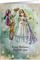 Halloween - Daughter - The Halloween Night Princess card
