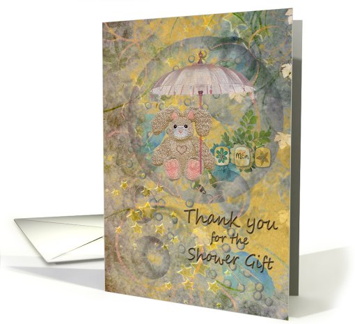 Thank You for the Baby Shower Gift card (690250)