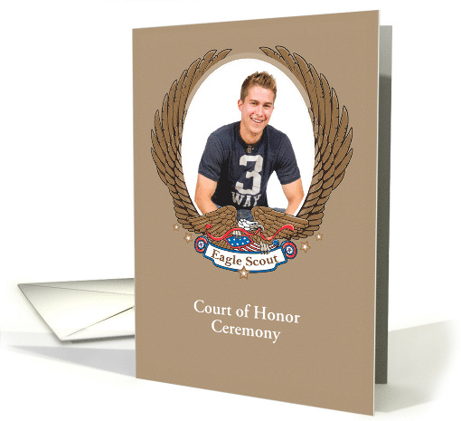 Eagle Scout Court of Honor Invitation - Photo card (705288)