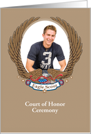 Eagle Scout Court of Honor Invitation - Photo Card