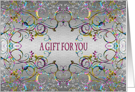 A gift for you -...