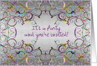 Customizable Party Invitation - Celebration Design card