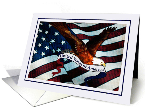 Note Card - United States of America card (710508)