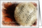 Father’s Day to Brother - Baseball - Softball card