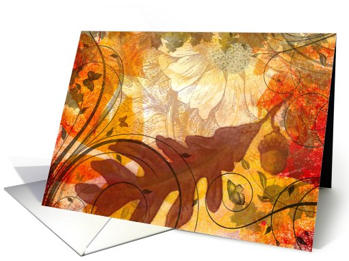 Fall Themed Note card (713940)