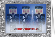 Christmas - Nut Crackers - Toy Soldiers card