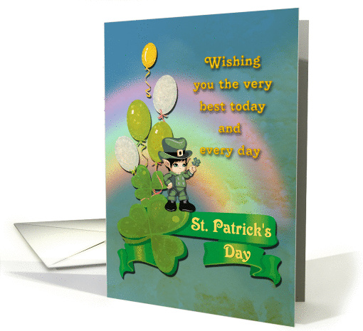 St. Patrick's Day - to Anyone - Festive Irish Blessing card (746057)