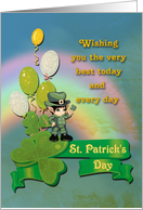 St. Patrick’s Day - to Anyone - Festive Irish Blessing card