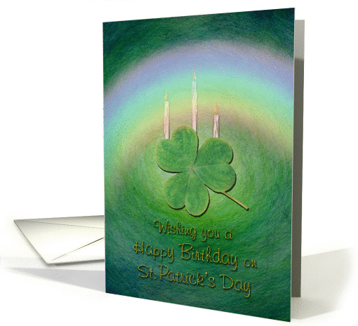 Birthday on St. Patrick's Day - Anyone card (748612)