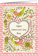 Valentine’s Day - Sweetheart - Love Birds card
