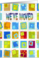 We’ve Moved - Announcement - Retro - Squares card