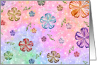 Flower Girl Invitation - Youthful Flower Design card