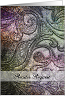 Reader Request - Jewel Tone Swirl Pattern card