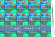 Father’s Day - Retro Pattern Design card