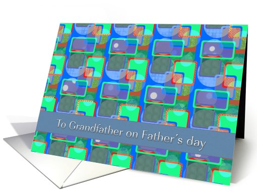 Father's Day - Grandfather - Retro Pattern Design card (797563)