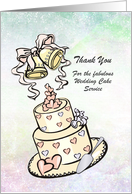 Thank You - Baker - Wedding Cake - Service Provider card